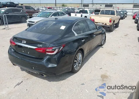 2020 Infiniti Q50 Luxe z USA, uszkodzony, nr VIN JN1EV7AP1LM201269
